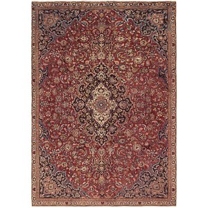 7' 4 x 10' 5 Mashad Persian Rug