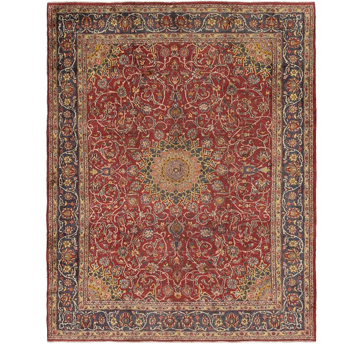 9' 9 x 11' 2 Mashad Persian Rug