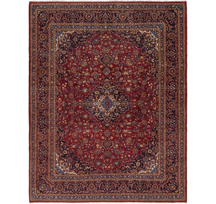 9' 8 x 12' 4 Mashad Persian Rug