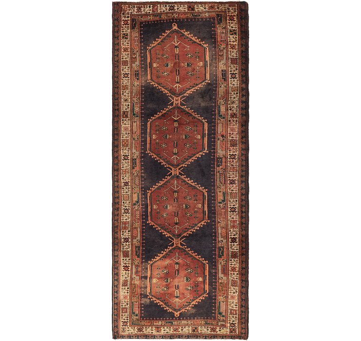 4' x 10' 9 Meshkin Persian Runner ...