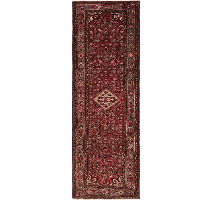 107cm x 305cm Hossainabad Persian Run...