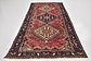 4' 7 x 9' 6 Hamedan Persian Runner Rug thumbnail image 3