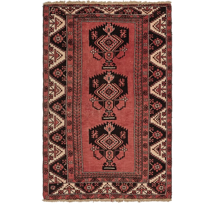 HandKnotted 3' 10 x 6' 2 Ferdos Persian Rug