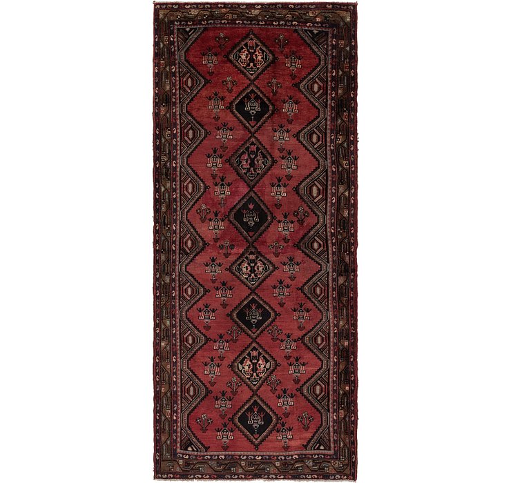 4' 3 x 10' 6 Chenar Persian Runner Rug