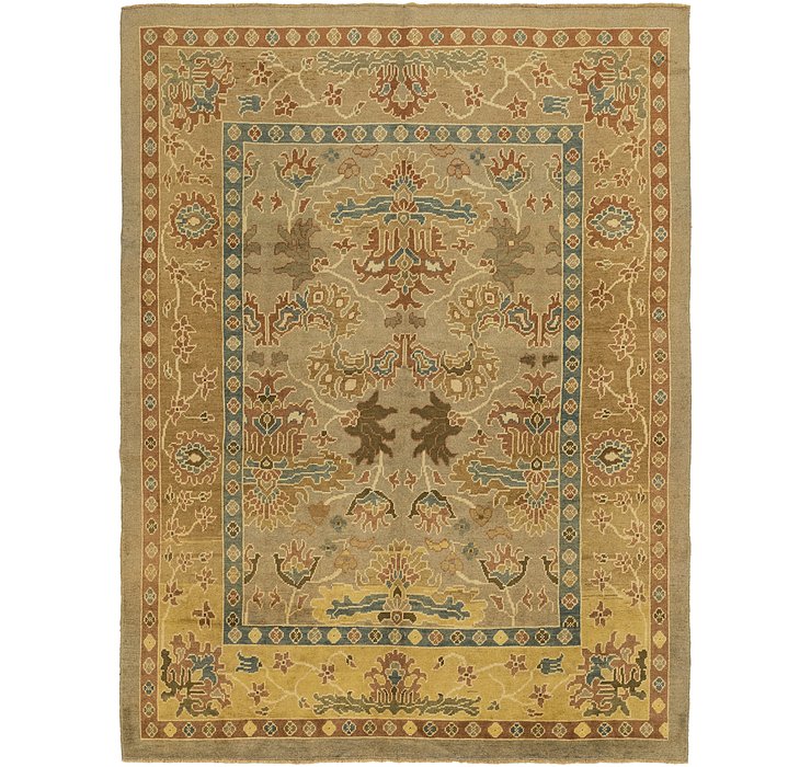 9' 6 x 13' Oushak Rug