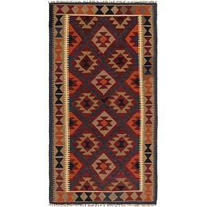 Unique Loom 3' 5 x 6' 6 Kilim Maymana Rug