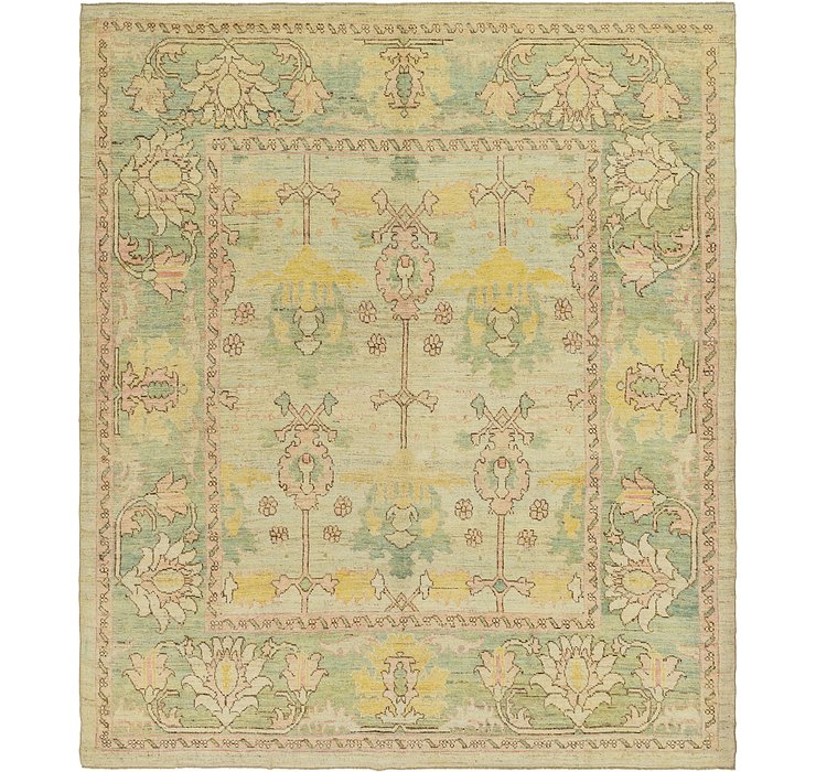 12' 3 x 14' 5 Oushak Rug