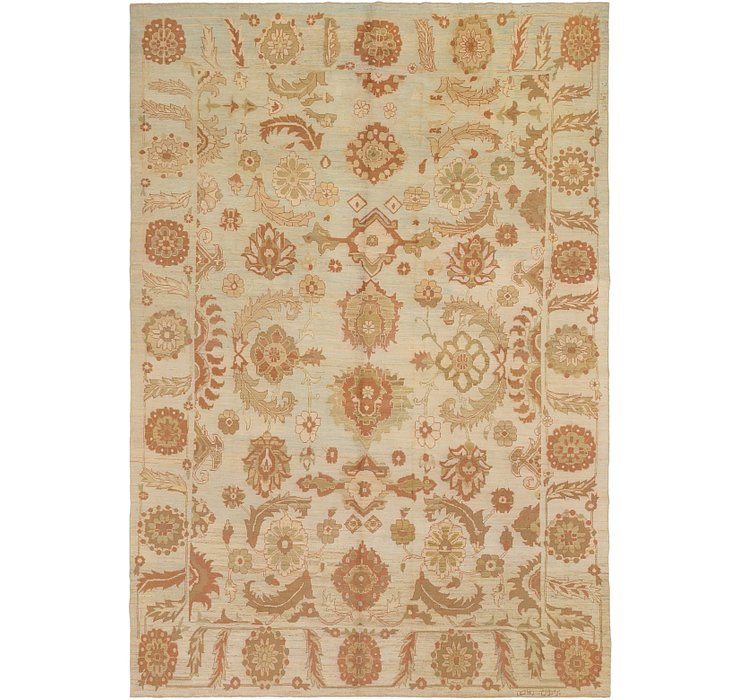 HandKnotted 13' 5 x 18' 9 Oushak Rug