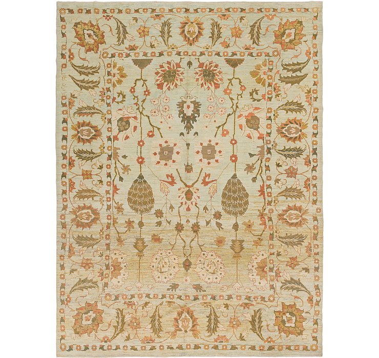 12' 3 x 16' Oushak Rug