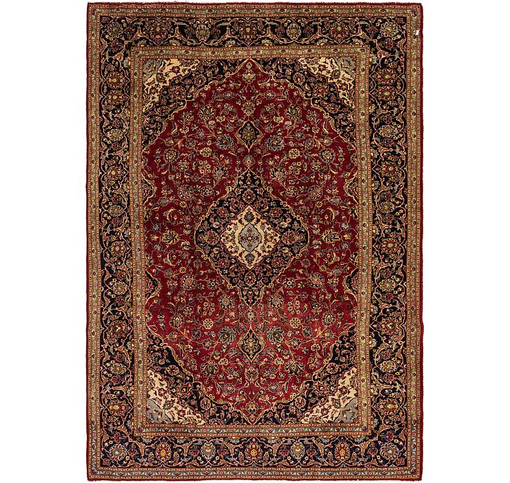 9' 8 x 14' Kashan Persian Rug