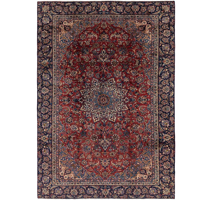 8' 8 x 12' 6 Isfahan Persian Rug