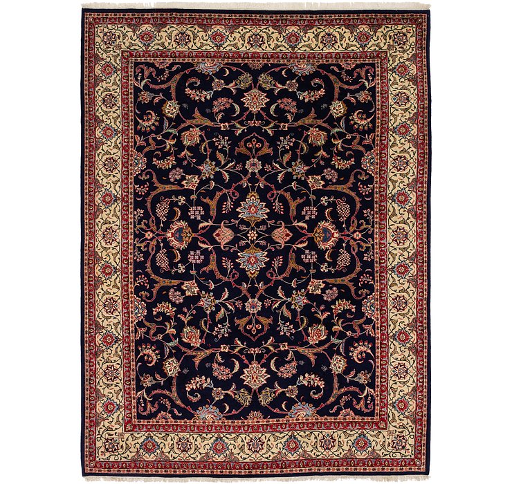 9' x 12' 4 Mahal Persian Rug