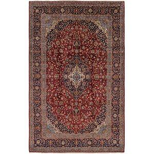 9' 6 x 15' 3 Kashan Persian Rug