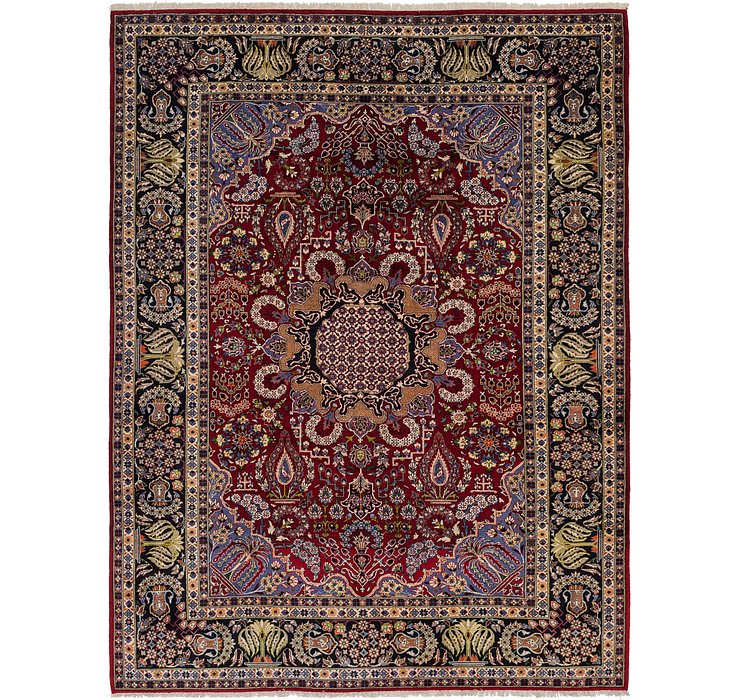 8' 8 x 13' Isfahan Persian Rug
