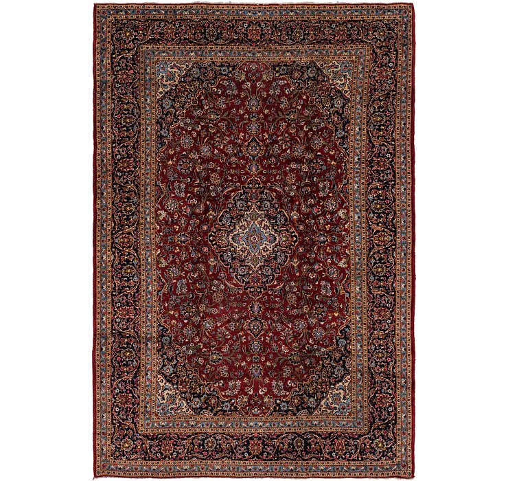 9' 9 x 14' 3 Kashan Persian Rug