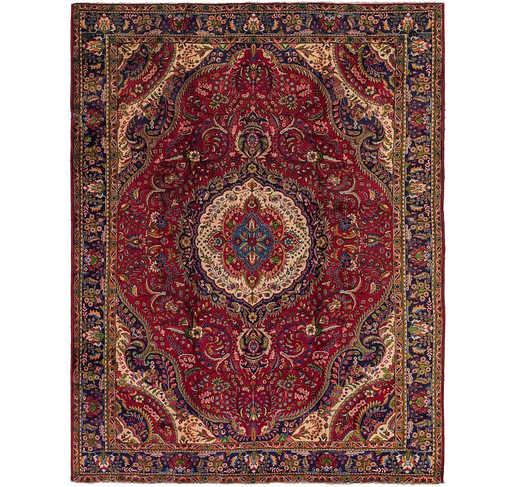 9' 9 x 12' 10 Tabriz Persian Rug