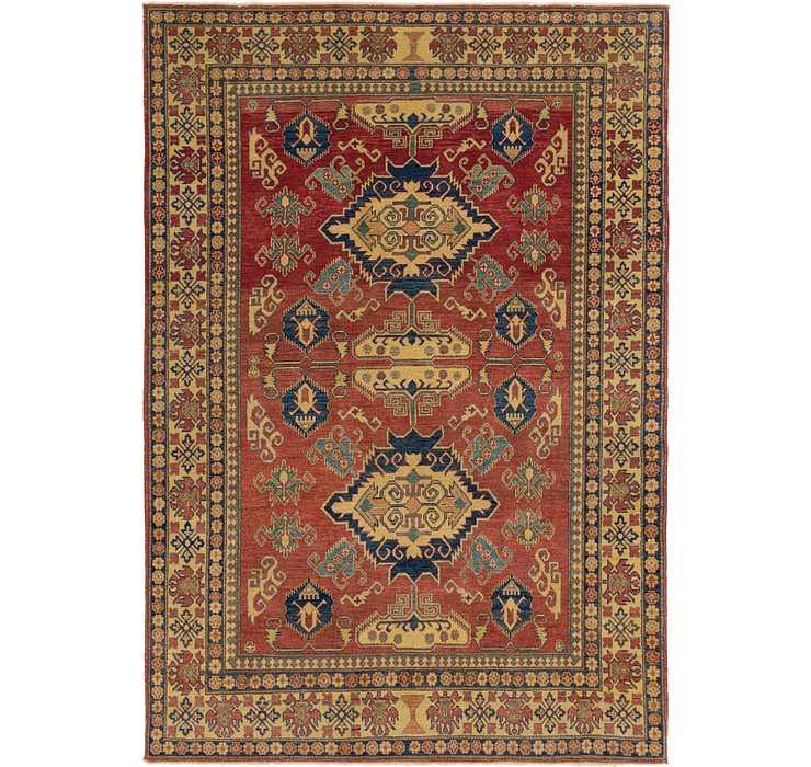 7' 2 x 10' 3 Kazak Rug