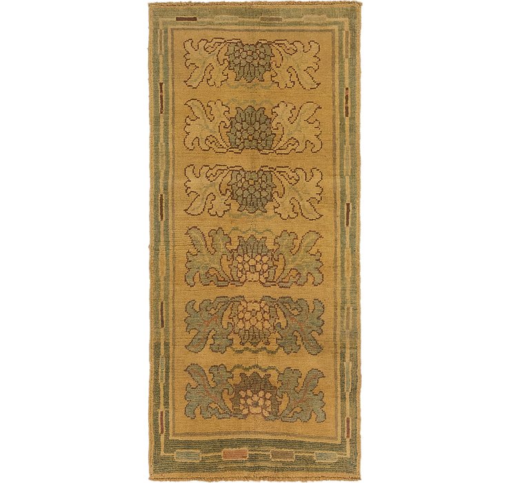 3' x 6' 9 Oushak Runner Rug