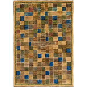 4' 7 x 6' 7 Kashkuli Gabbeh Rug