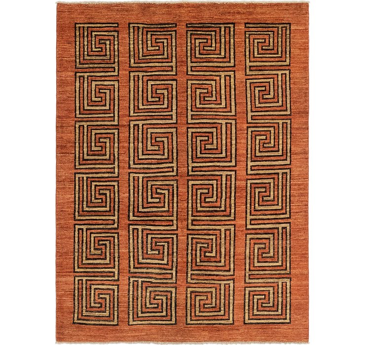 4' 10 x 6' 5 Kashkuli Gabbeh Rug