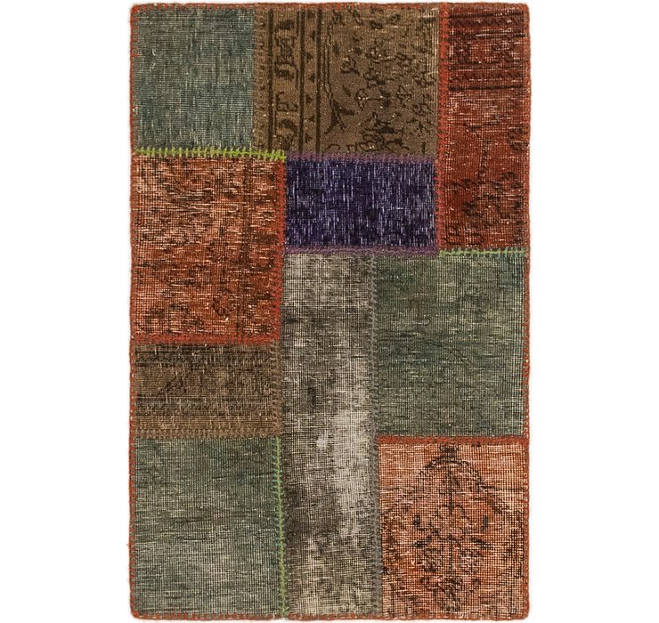 2' 2 x 3' 3 Ultra Vintage Persian Rug