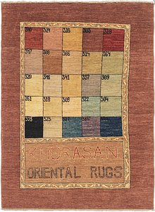 4' 10 x 6' 7 Kashkuli Gabbeh Rug