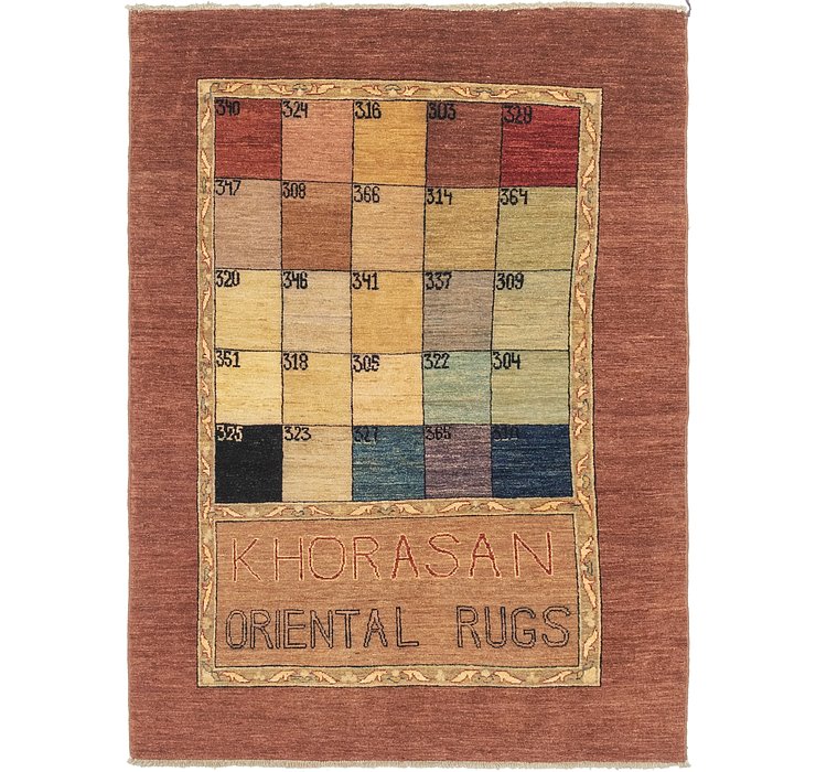 4' 10 x 6' 7 Kashkuli Gabbeh Rug