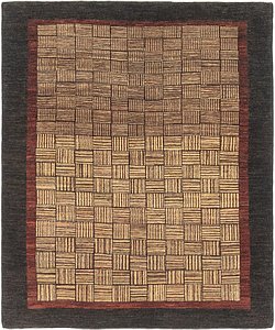 4' 9 x 5' 10 Kashkuli Gabbeh Rug