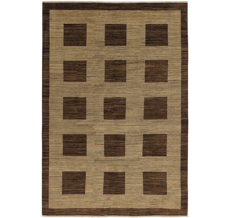 6' 7 x 10' Kashkuli Gabbeh Rug