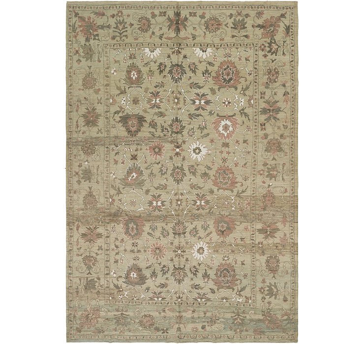 13' x 19' 4 Oushak Rug