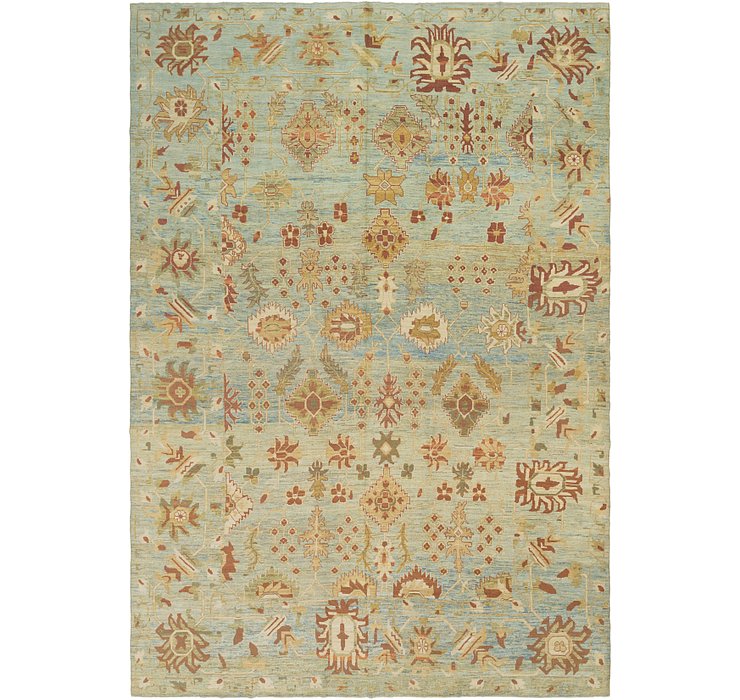 13' x 19' 4 Oushak Rug