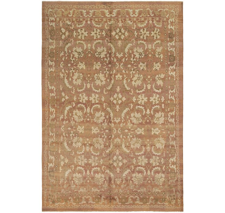HandKnotted 12' 9 x 19' 2 Oushak Rug