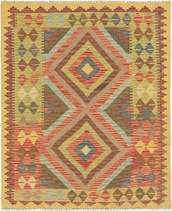 Unique Loom 3' 2 x 4' Kilim Maymana Rug