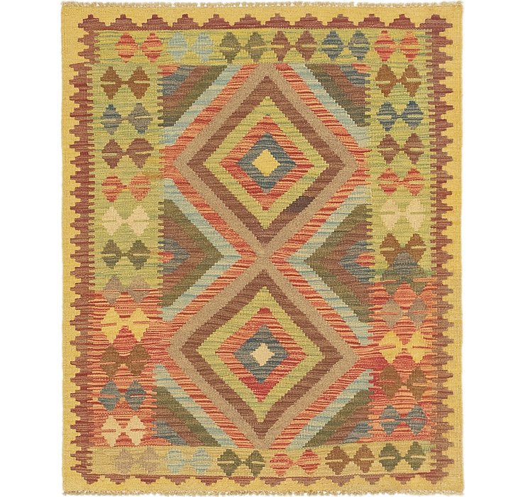 3' 2 x 4' Kilim Maymana Rug