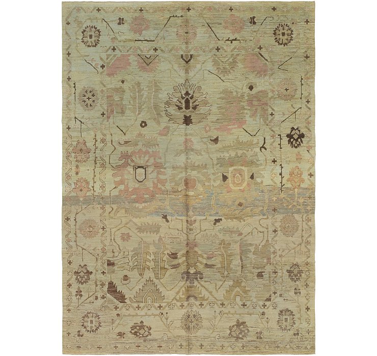 11' x 15' 7 Oushak Rug