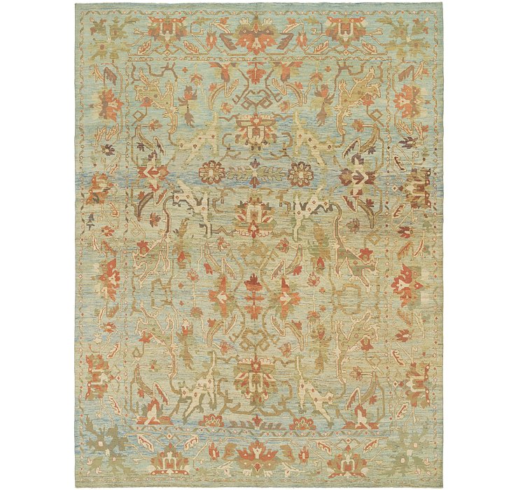 12' 2 x 15' 10 Oushak Rug