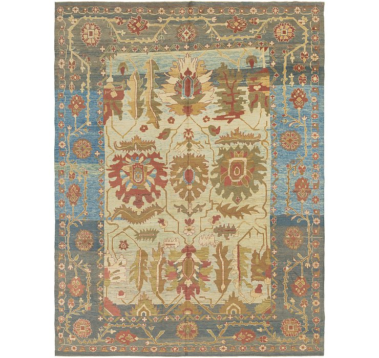 11' 8 x 15' 6 Oushak Rug