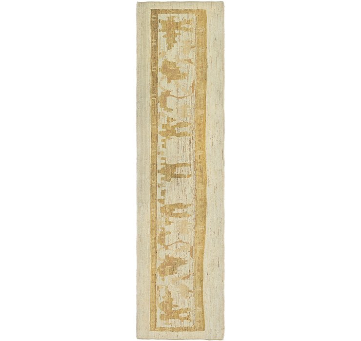 3' x 12' 8 Oushak Runner Rug