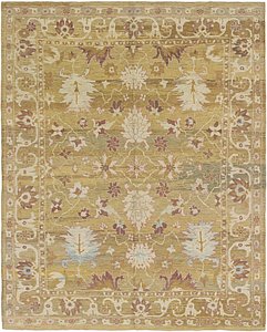 10' 8 x 13' 7 Oushak Rug