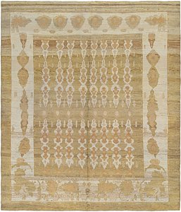 12' 7 x 14' 9 Oushak Rug