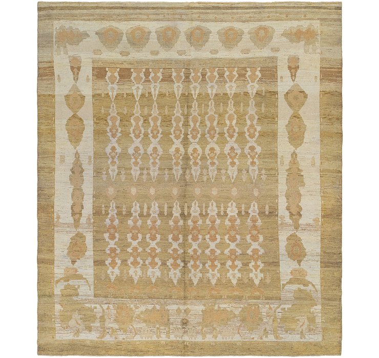 12' 7 x 14' 9 Oushak Rug