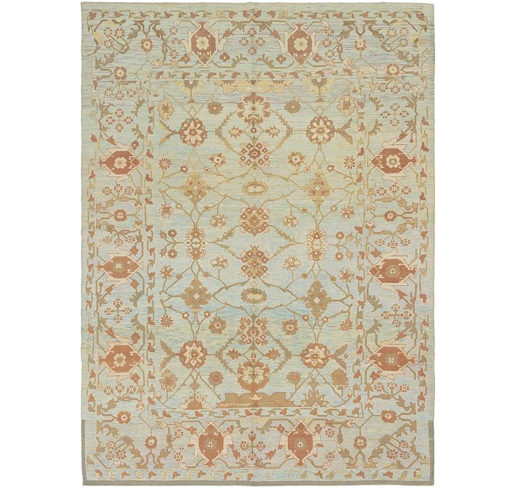 HandKnotted 11' 7 x 16' Oushak Rug