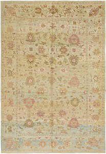 HandKnotted 13' x 19' 2 Oushak Rug