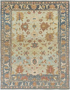 Unique Loom 11' 6 x 15' Oushak Rug