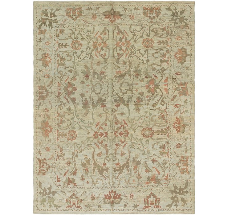 HandKnotted 12' x 15' 10 Oushak Rug