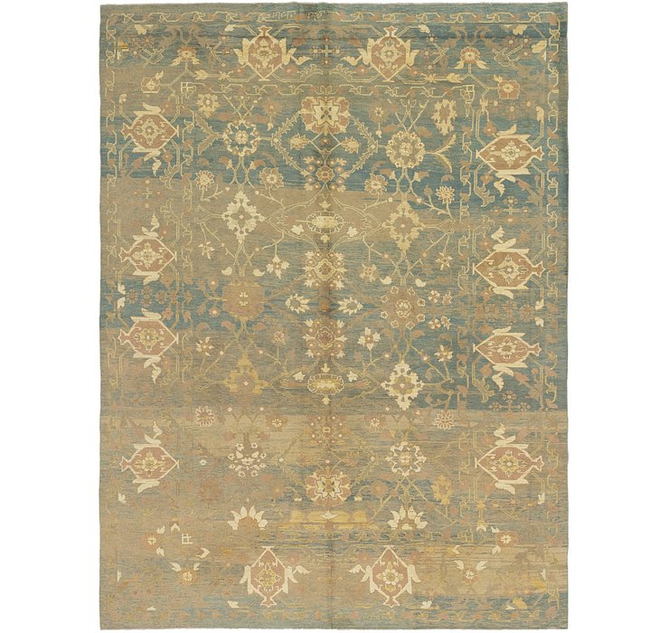 11' 9 x 15' 9 Oushak Rug