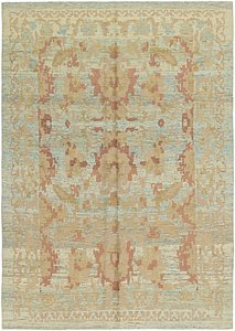 9' 9 x 13' 9 Oushak Rug
