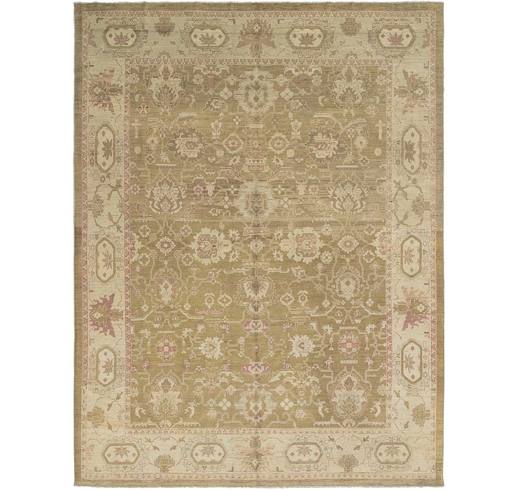 12' 2 x 15' 10 Oushak Rug