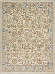 12' 4 x 16' 9 Oushak Rug
