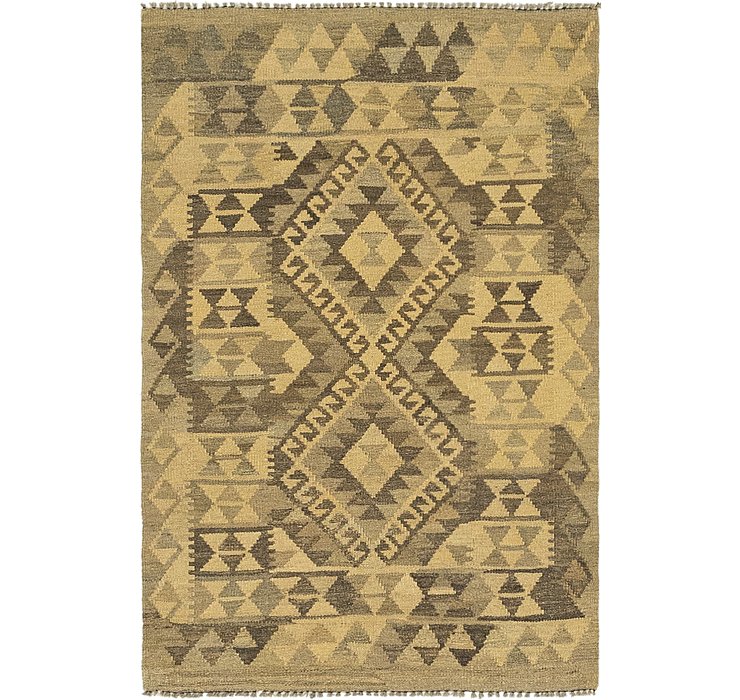 2' 8 x 4' Kilim Maymana Rug